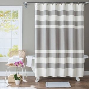 Reversible Fabric Shower Curtain